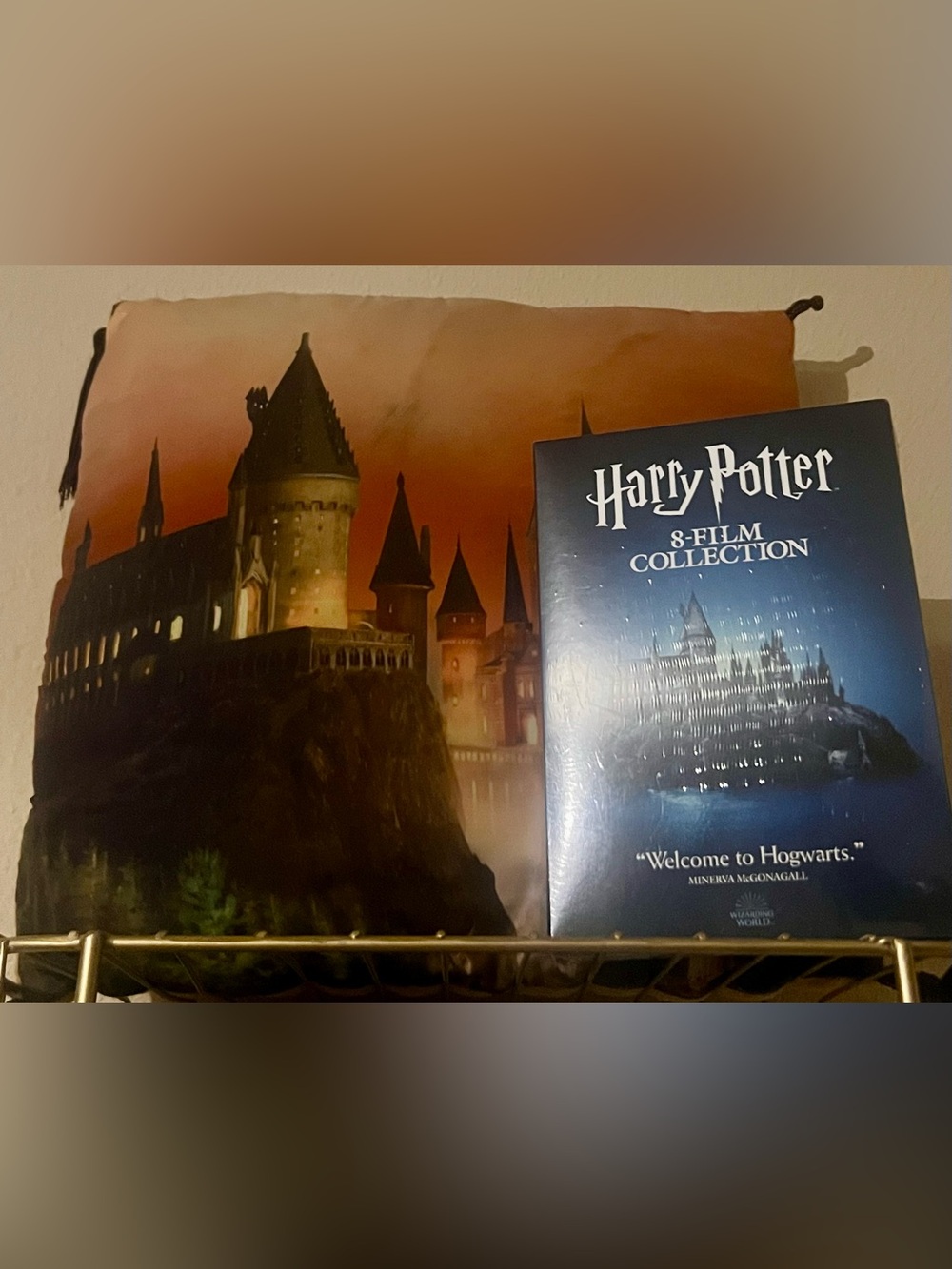 Harry Potter 8-Film Collection Box Set - Blue & Pillow Theme